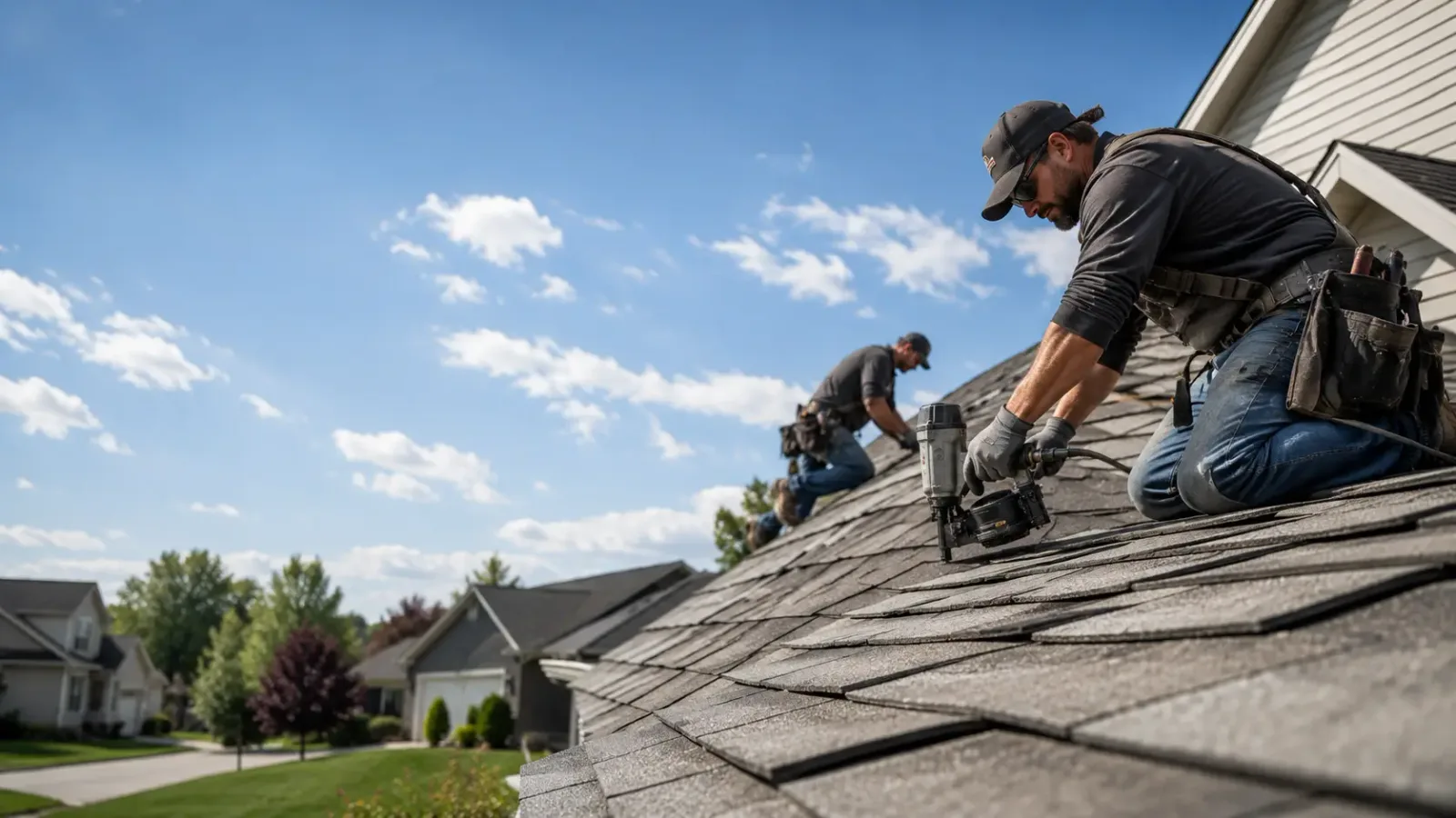 Storm Damage Roof Repair in Oakwood, IL near me